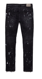 PURPLE P001 Black Resin Knee Slit