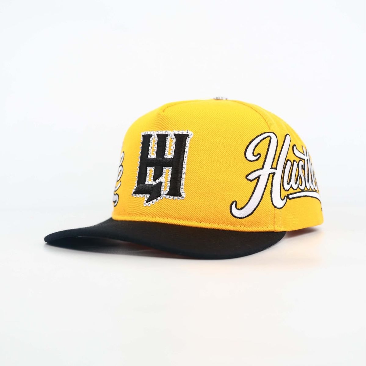 LIFE HSUTLERS LH BLACK & YELLOW HAT
