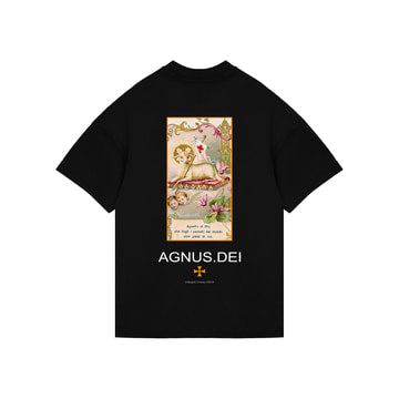 Undergold Agnus Dei Sheep Tshirt Black