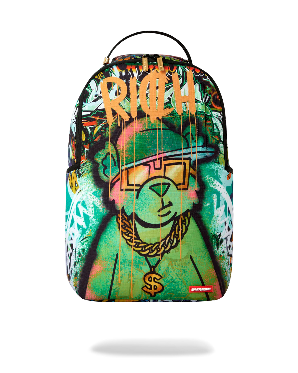 SPRAYGROUND MONEYBEAR TUNNEL MURAL BACKPACK (B8889)