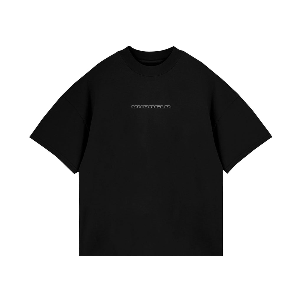 Undergold Holy State Head Noise Boxy Fit Tshirt Black