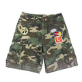Essense Camo Rhinestones Short