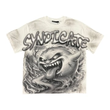 Syndicate "Airbrush 1 Tee" White