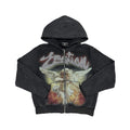 Mixed Emotions Rhinestone Black Hoodie