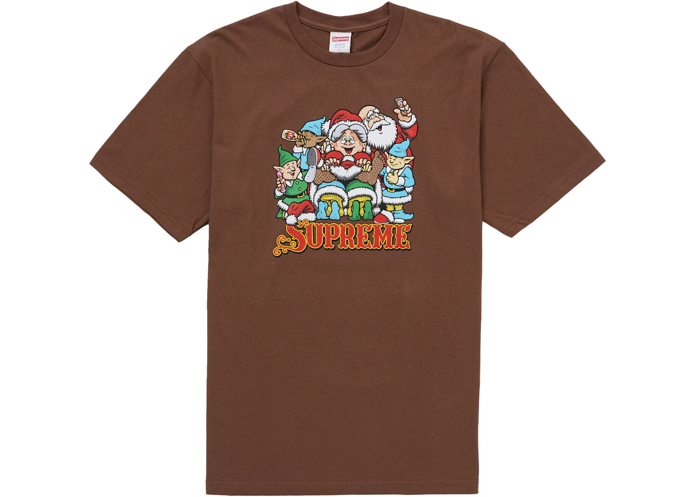 Supreme Naughty Tee Brown