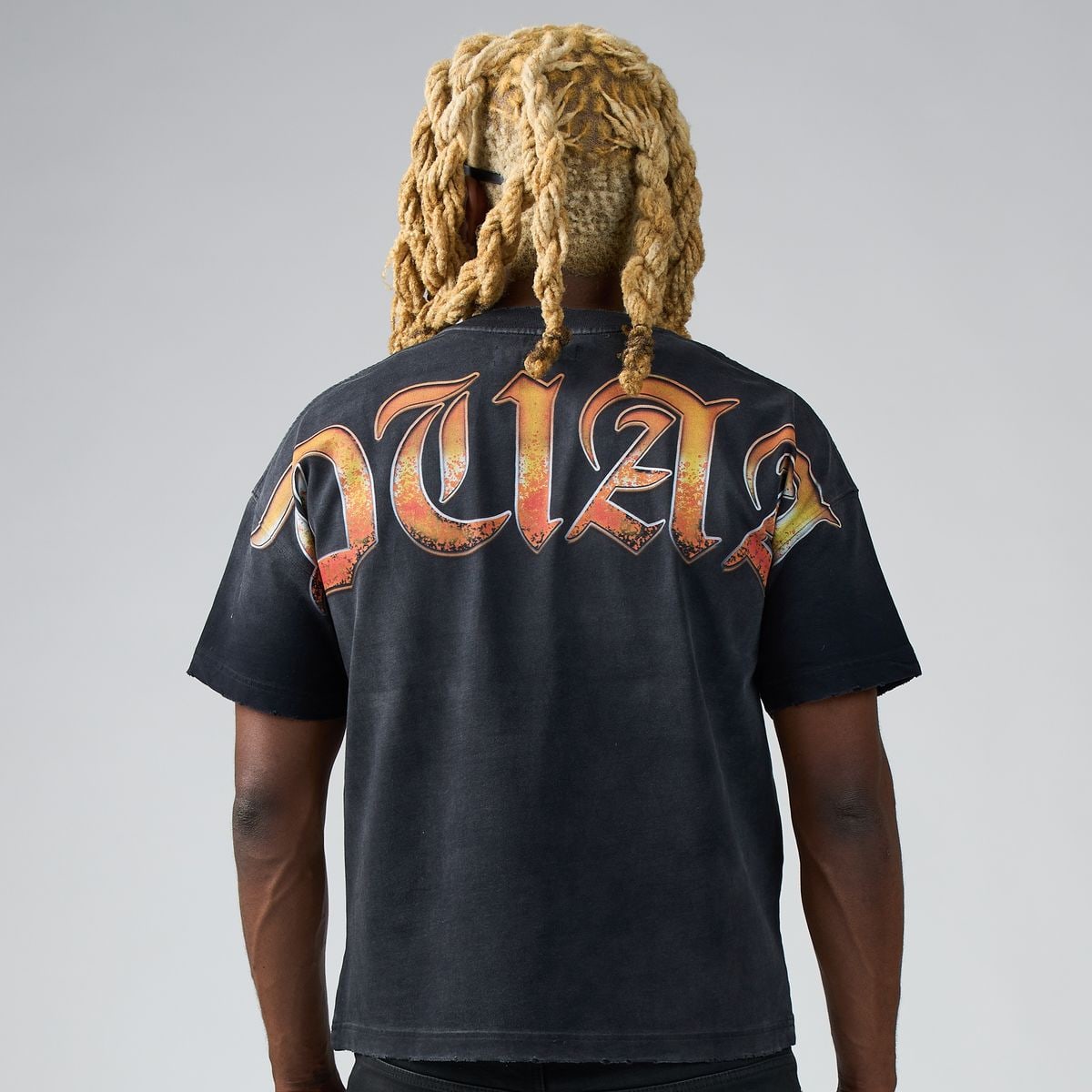 DUAA FUTBOL BLACK T-SHIRT