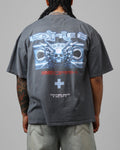 Loiter Project Dark Vintage T-Shirt Washed Charcoal