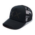 Cult's Black Crystals Mesh Trucker Hat "XX"