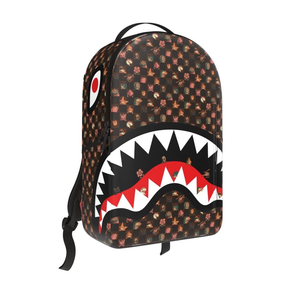 SPRAYGROUND PEEKING CHARACTERS REMIX BACKPACK (B8768)