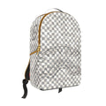 SPRAYGROUND GRAFF EMBOSSED CREAM CHECK BACKPACK (B8848)