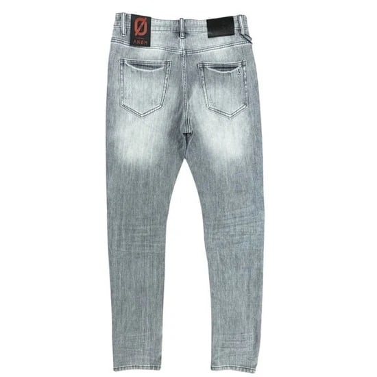 Anom 360 Light Grey Wash Skinny Jeans