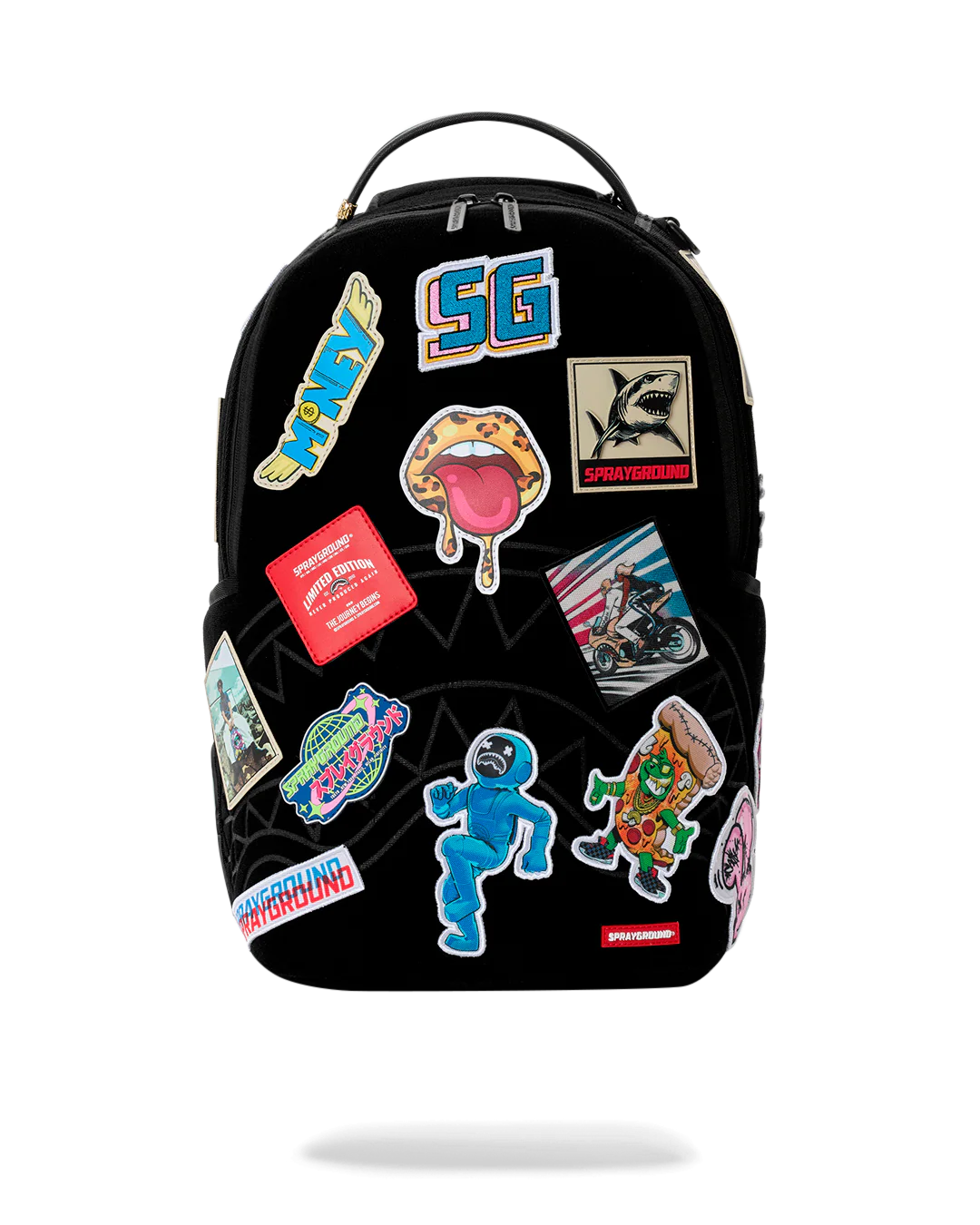 SPRAYGROUND BUNCH OF VELCRO PATCHES TO MAKE YOUR BACKPACK (B9260)