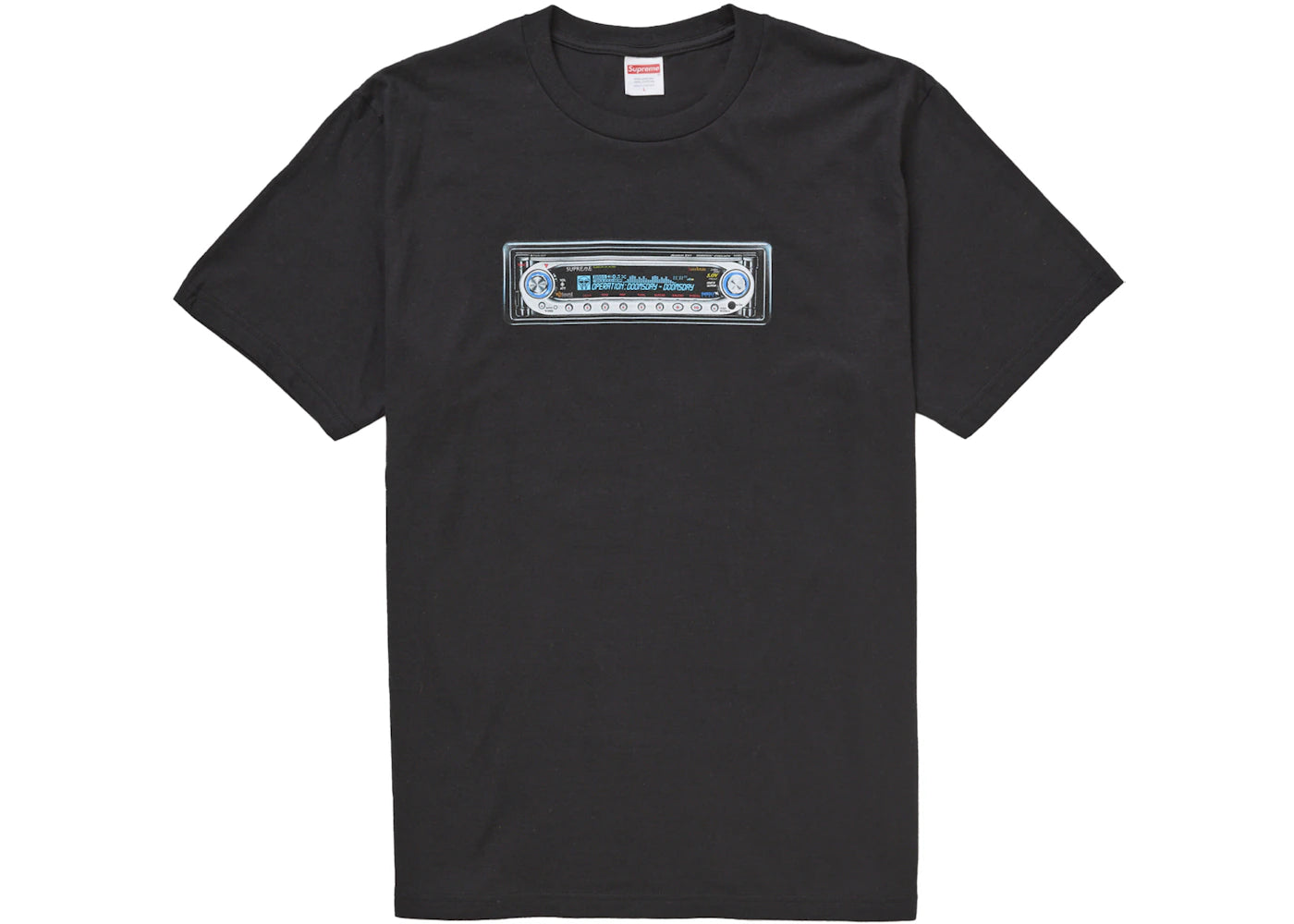 Supreme Receiver Tee Black