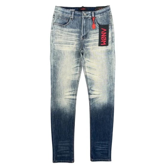 Anom 360 Dark Blue Wash Skinny Jeans