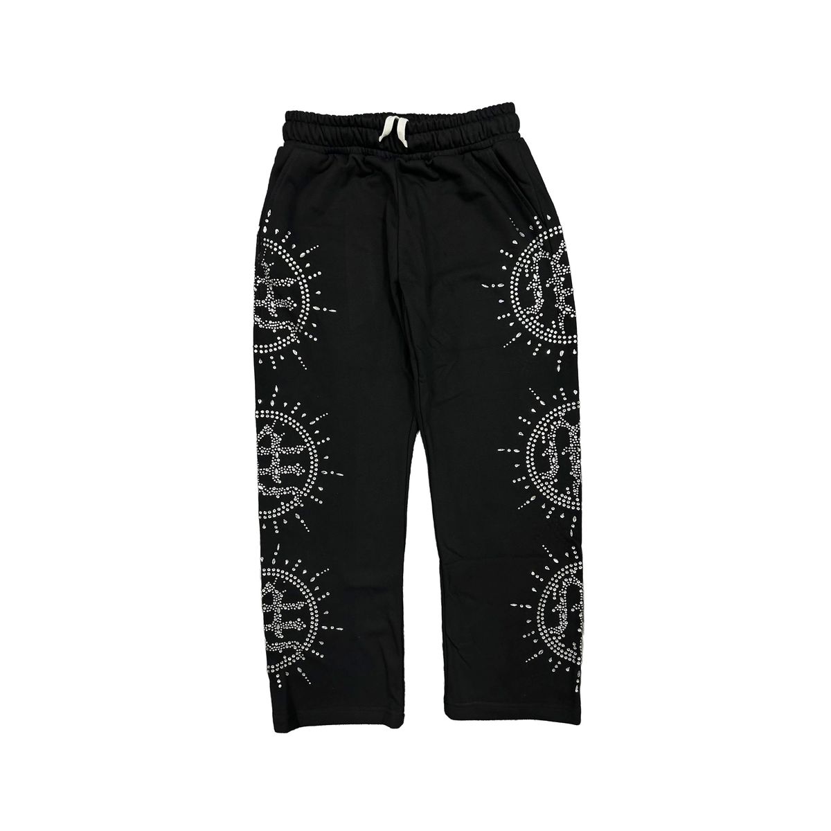 Mixed Emotions ‘Eclipse’ Black Rhinestone Sweats