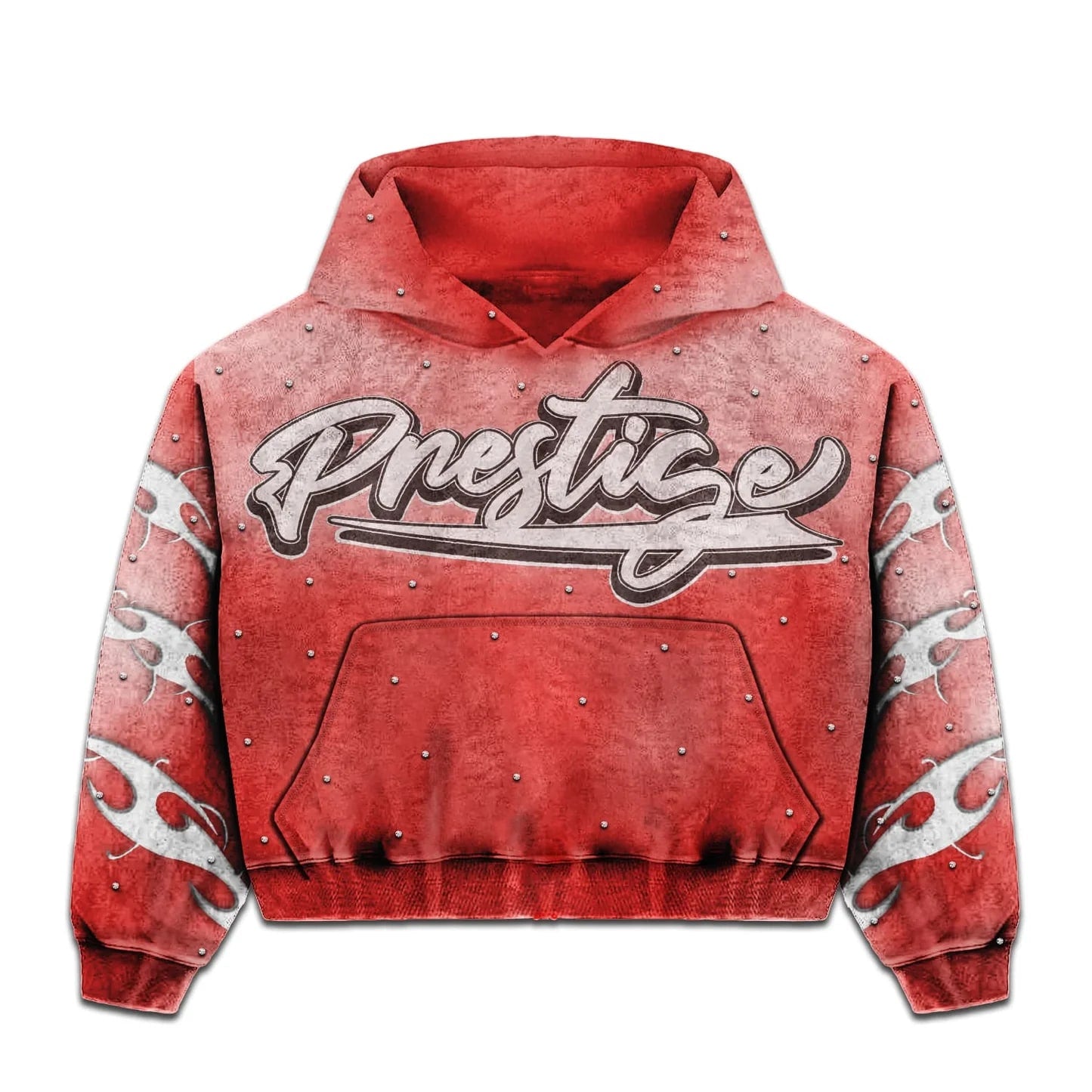 Prestige Flames Red Hoodie
