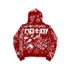 Mixed Emotion Red 'Graffiti' Hoodie