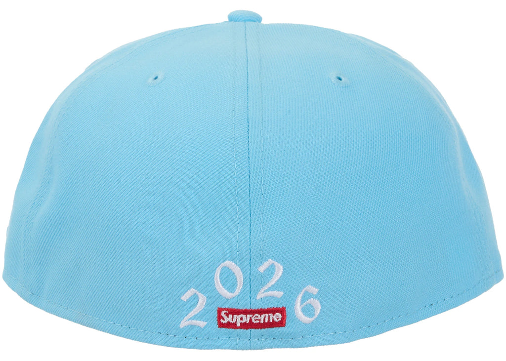 Supreme Devil S Logo New Era 59Fifty Cap (SS26) Light Blue