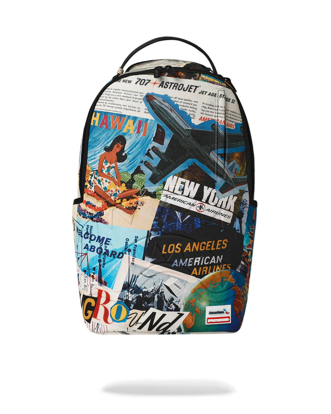 SPRAYGROUND AMERICAN AIRLINES 100 YRS - WELCOME ABOARD BACKPACK (B9642)