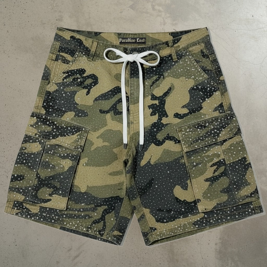 PARADISE LOST CAMO DIAMOND JORTS
