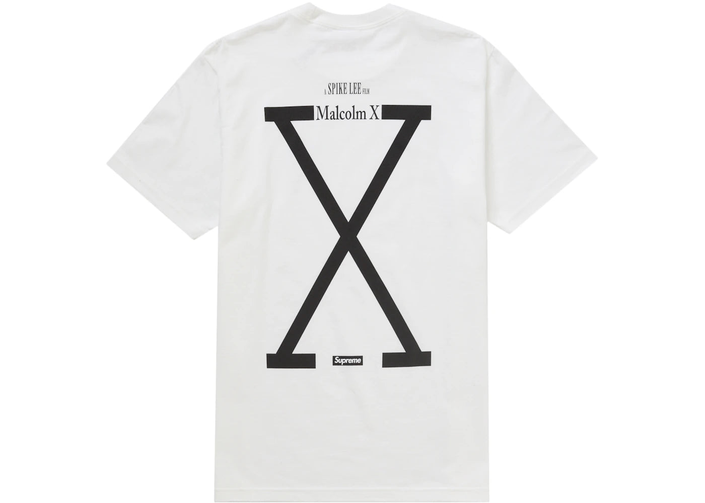 Supreme 40 Acres Malcolm X Tee White