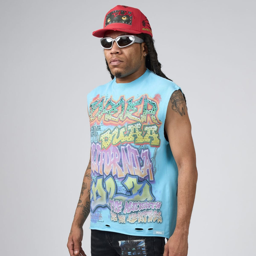DUAA WALL CUTOFF T-SHIRT