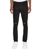 K SUBI VAN WINKLE ACE BLACK SLICE JEANS