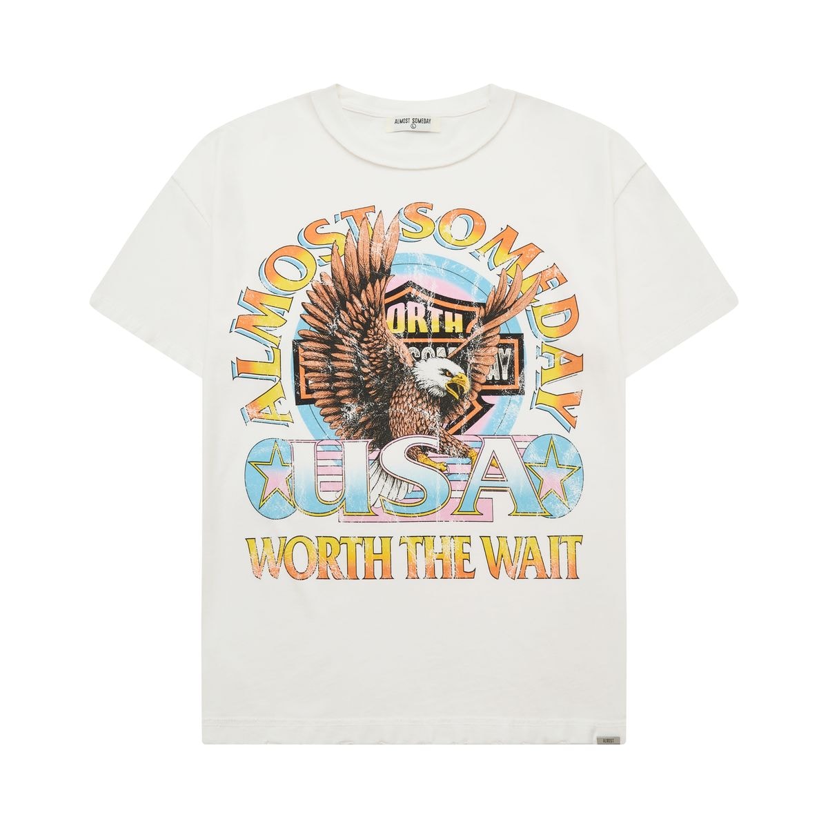 ALMOST SOMEDAY CREAM LEGACY TEE