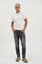 Anom 360 Black Wash Skinny Jeans
