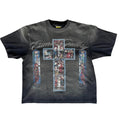 Essense Black Washed Sacred Glass Tee
