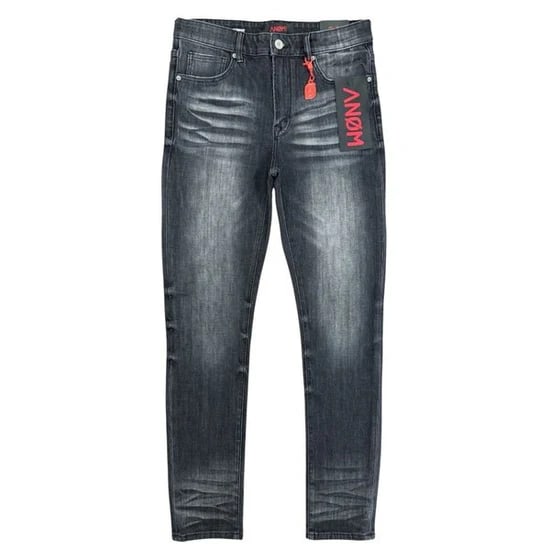 Anom 360 Black Wash Skinny Jeans