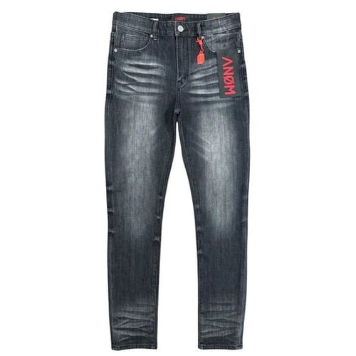 Anom 360 Black Wash Skinny Jeans