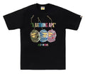 BAPE WATER YOYO APE HEAD BLACK TEE