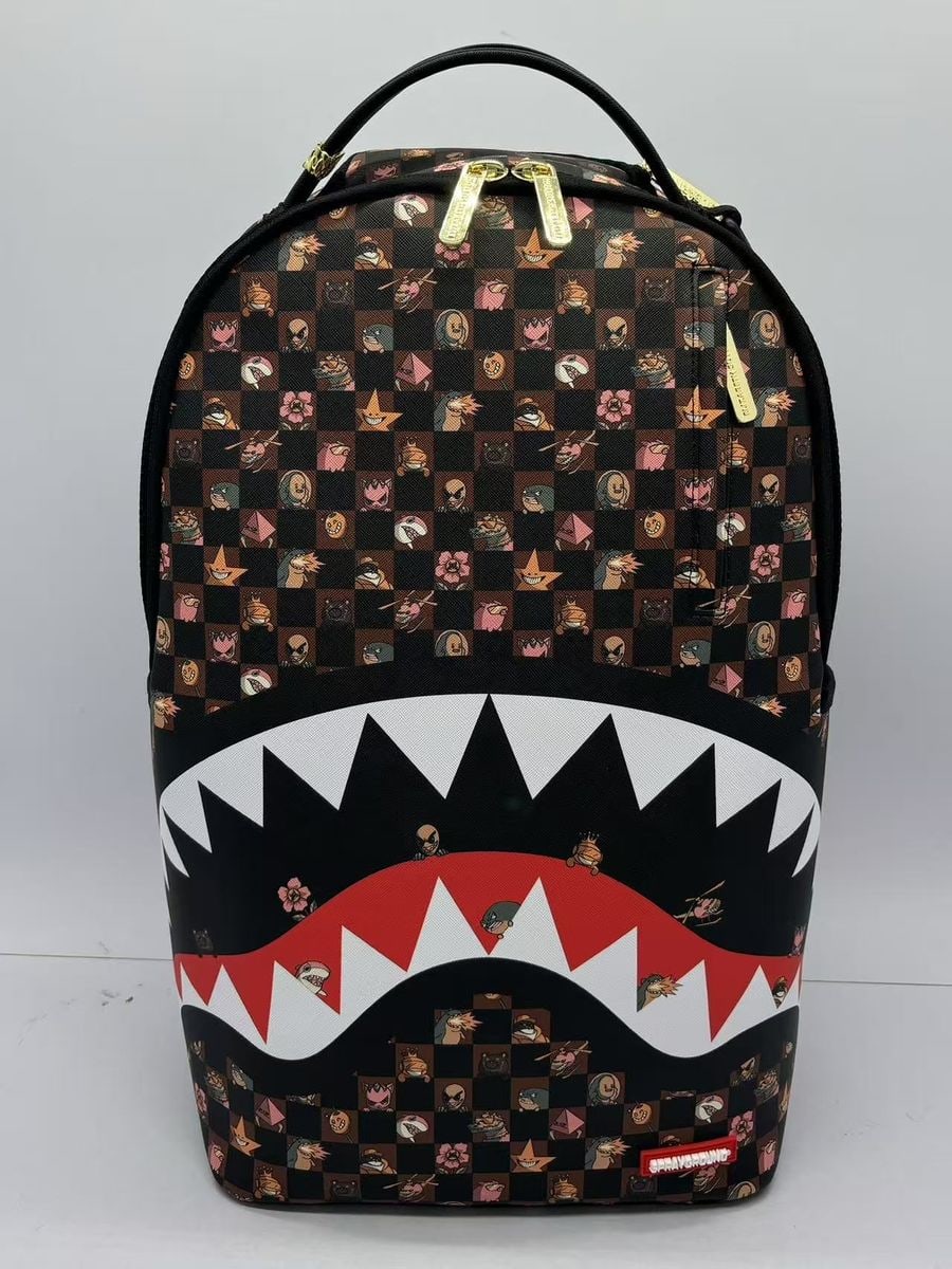 SPRAYGROUND PEEKING CHARACTERS REMIX BACKPACK (B8768)