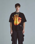 UNDERGOLD ECHOES TOUCH TSHIRT BLACK