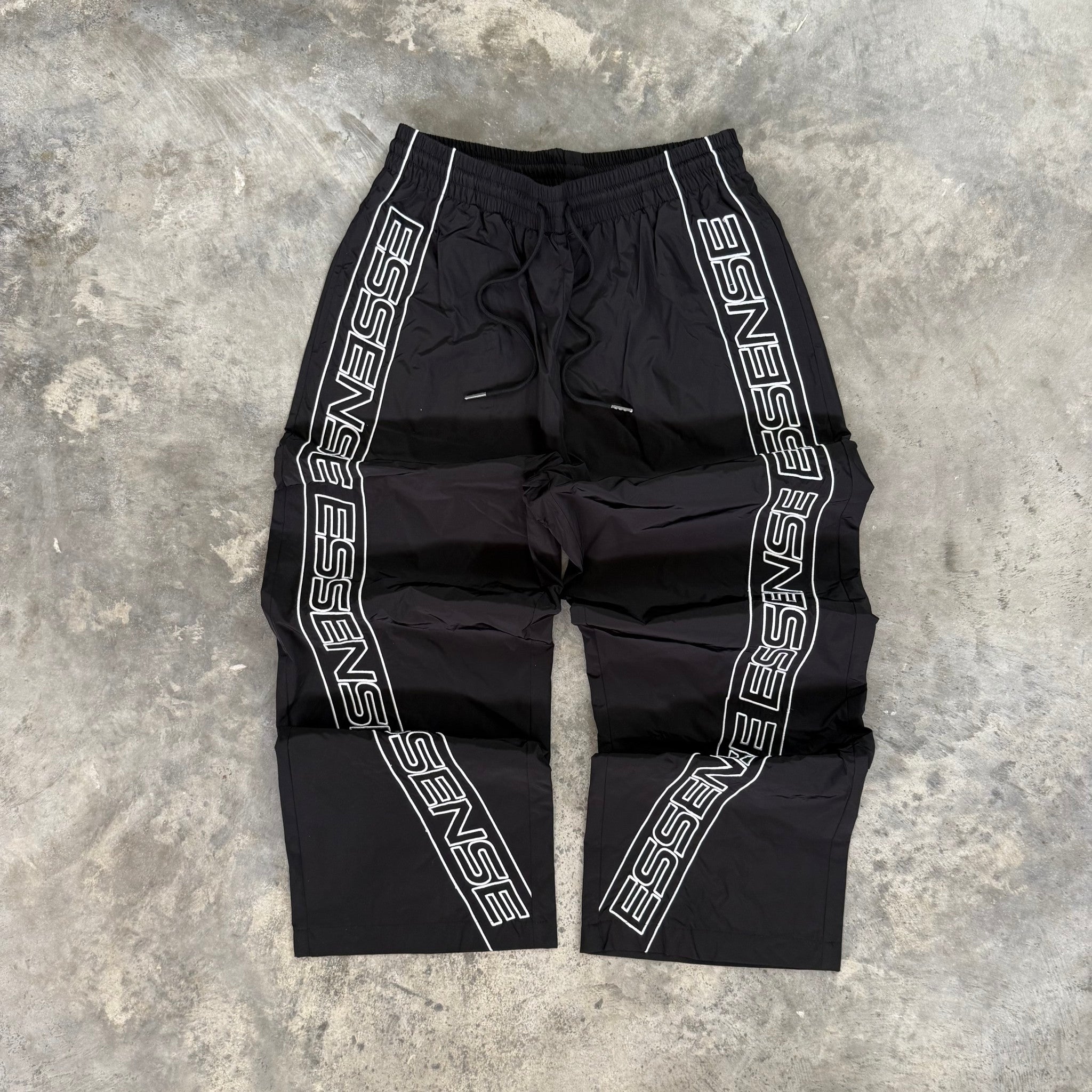 Essense Black Track Pants