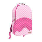 SPRAYGROUND PINK SHARKS IN PARIS PATCH BACKPACK (B8717)