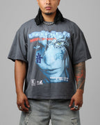 Loiter Project Dark Vintage T-Shirt Washed Charcoal