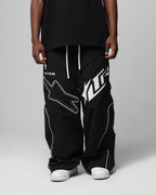 Loiter Motocross Parachute Black Pants