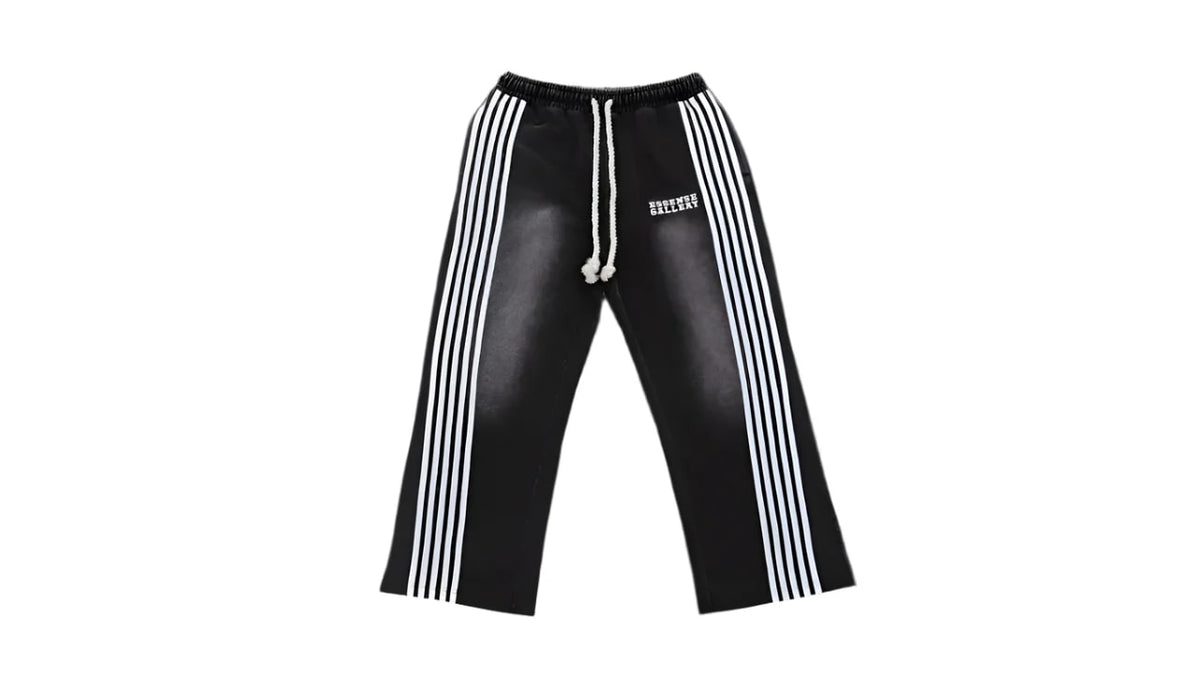 Essense Black Flared Sweatpants
