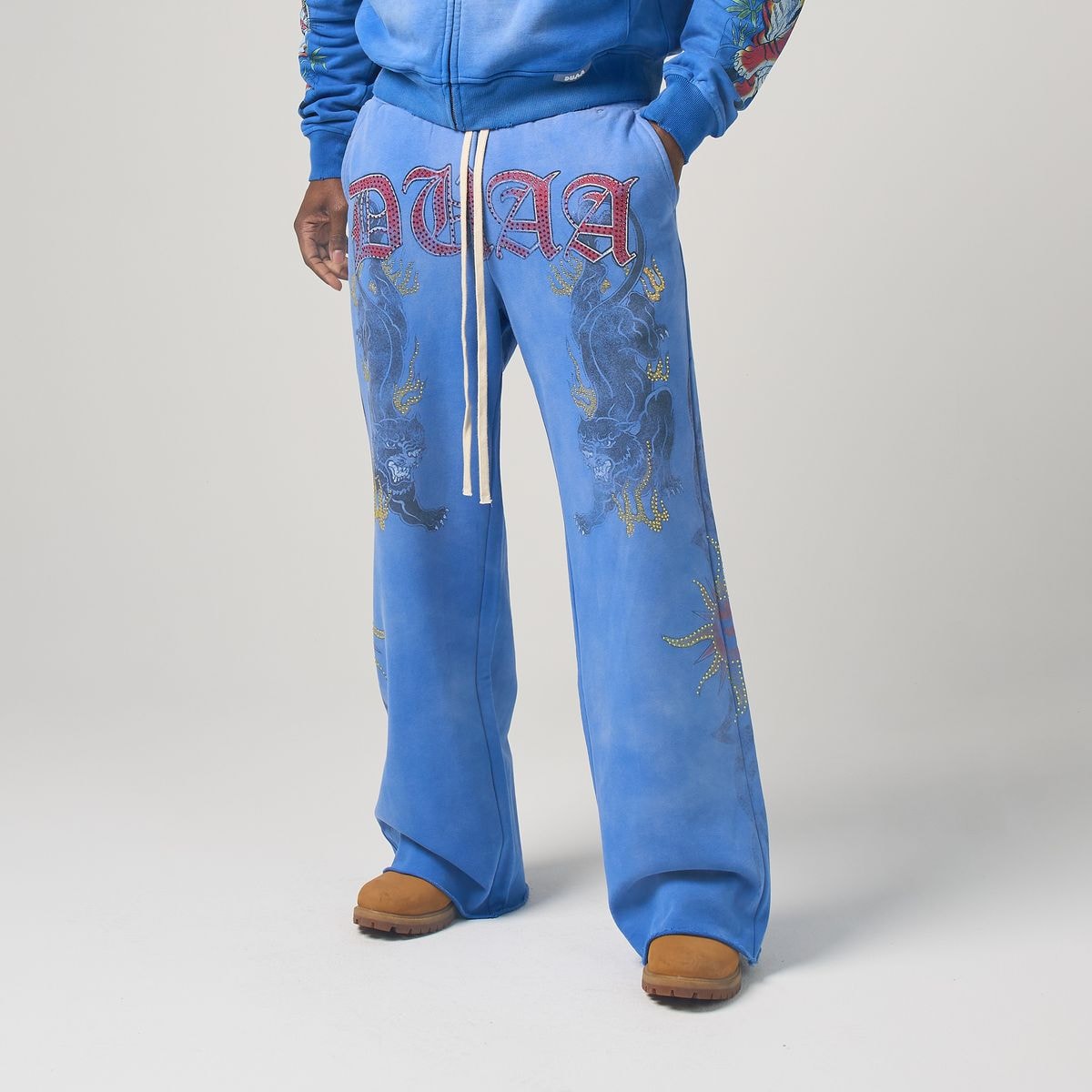 DUAA ZEN SWEAT PANTS (BLUE)