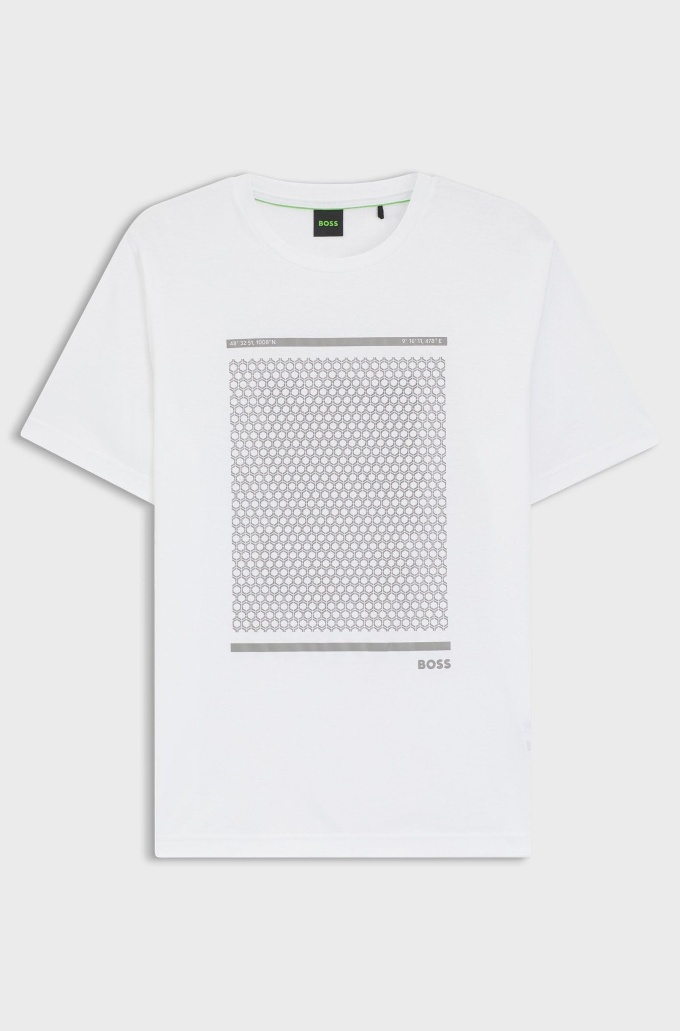 Hugo Boss Mercerised White T-shirt
